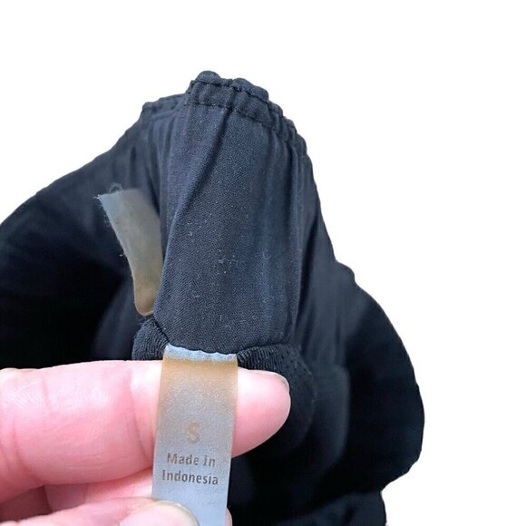 Athleta Faux Wrap Tulip Hem Skort Skirt Pockets Tennis Pickleball Black sz Small - Picture 7 of 8